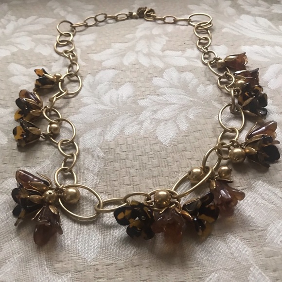 J. Crew Tortoise Shell Necklace - Picture 7 of 14